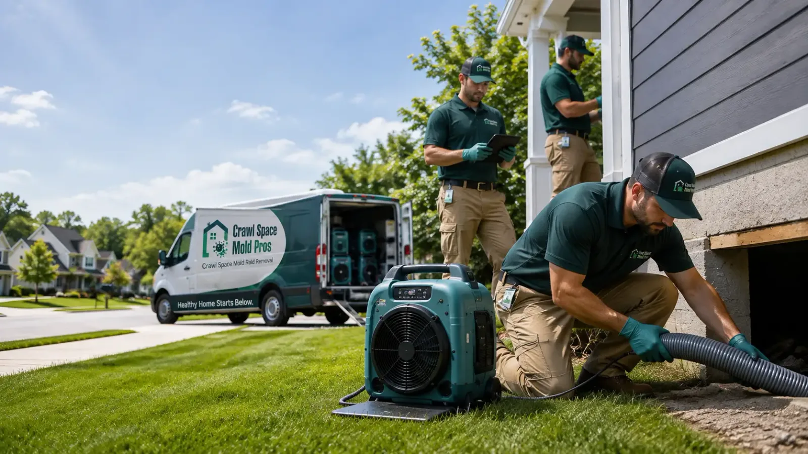 Crawl Space Mold Removal in Wellington, TX